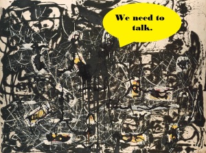 Yellow Islands 1952 by Jackson Pollock 1912-1956